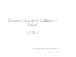 Diapositiva 1 - Servicios de Salud de Yucatán