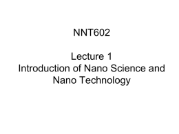 Nano-Indentation Tester - Laboratories for Radiation and Polymer