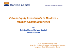 Horizon Capital Executive Summary