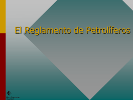 El Reglamento de Petrolíferos 2014