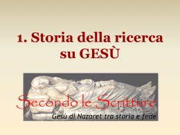 1. Storia della ricerca