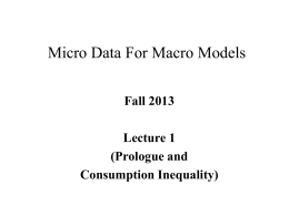 Aguair and Bils (2011): Some Intuition