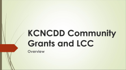 NCDDP Module 3_Grants and LCC 2