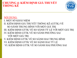 CHUONG 4-KIEM DINH GIA THUYET THONG KE