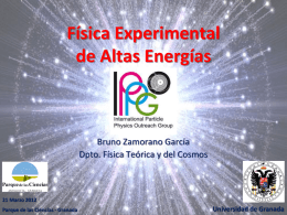 Presentación: Física Experimental de Altas Energías