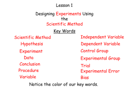 Presentation1 scientific method0