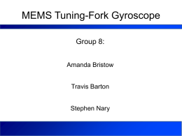 MEMS Tuning-Fork Gyroscope