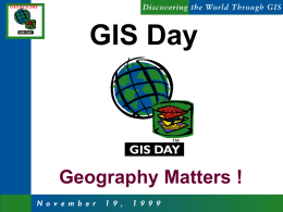 GIS Is