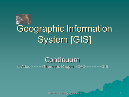 3. GIS