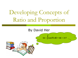 Ratio and Proportion ver 2