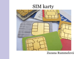 SIM karty