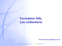 HAL Présentation - CCSd