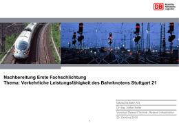 Die Original-Präsentation von Bahnvorstand Volker Kefer