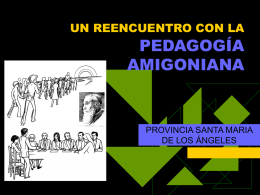 la pedagogía - Terciariascapuchinas.com