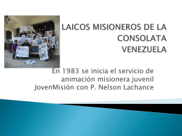 laicos misioneros de la consolata venezuela