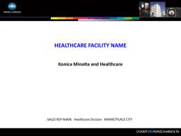 KMBS Solutions For Healthcare PPT for Customer