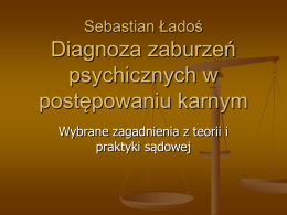 Wykład dr Sebastian Ładoś 16.04.2011