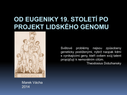 Eugenika U3V 2014