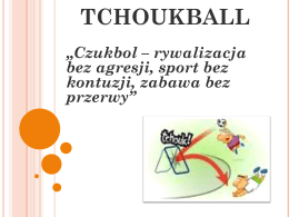Tchoukball czukbol
