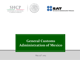 General Customs Administration of Mexico