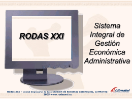 RODAS XXI v3.0 - Biblioteca Virtual de las Ciencias en Cuba