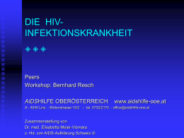 HIV - Aidshilfe Oberösterreich