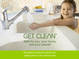 Get Clean in your Home