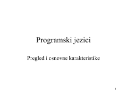 PR 2012_Programski jezici