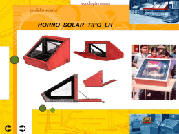 horno solar tipo lr - Hornos Solares CHILE