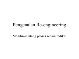 Reengineering