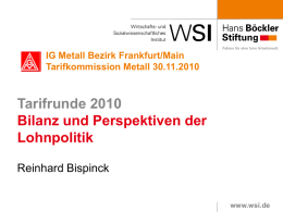 Vortrag Reinhard Bispinck