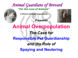 PowerPoint - Animal Guardians of Brevard