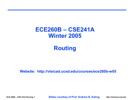 ppt - UCSD VLSI CAD Laboratory