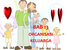 bab 13 organisasi keluarga