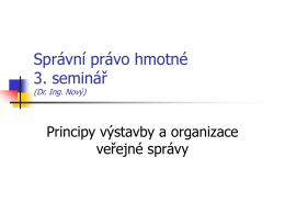 Správní právo hmotné 3. seminář