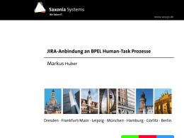 JIRA-Anbindung an BPEL - Blog von Stefan Heinze