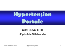 Hypertension Portale