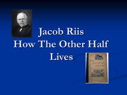 Jacob Riis pictures