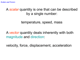 Vector Procedures (PowerPoint)