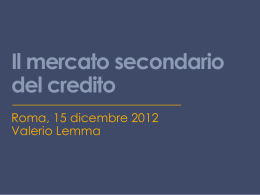 Lezione 15 dicembre &ndash; Lemma - Regolazione dell`attivit&agrave; e dei