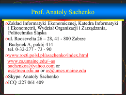 Lec01_PL - Politechnika Śląska