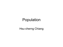 World Population - of Hsu