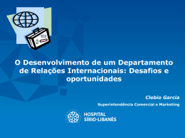 Turismo de saúde no Brasil - Recife Convention & Visitors Bureau