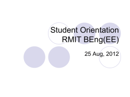 71301F Student Orientation