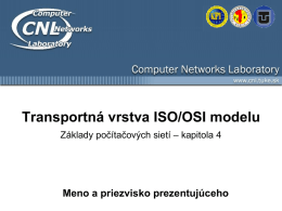PS04-Transport layer
