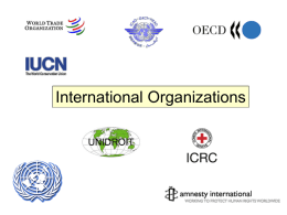 International Organizations ()