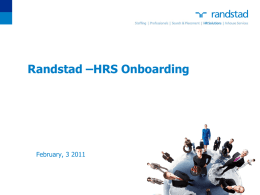 RSR OnBoarding How to