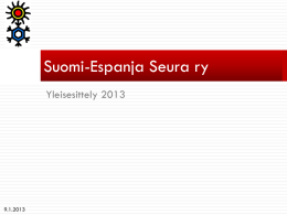 SES-lehti P&auml;&auml;toimittaja Anne Nikula - Suomi