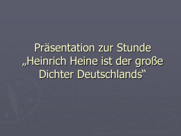 Heinrich Heines