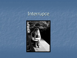 Interrupce